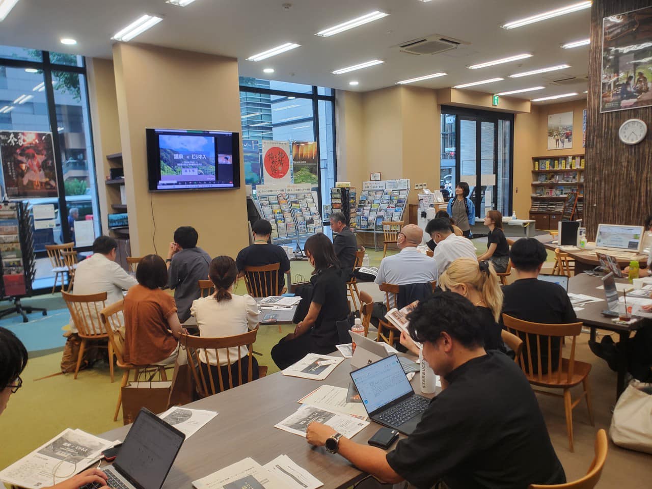 福岡ワーケーションプランマッチングイベント会場の様子